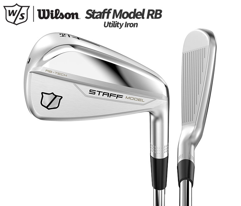 ウィルソン ゴルフ スタッフモデル RB ユーティリティー アイアン True Temper HZRDUS GEN 4 Black スチールシャフト アイアン型ユーティリティー