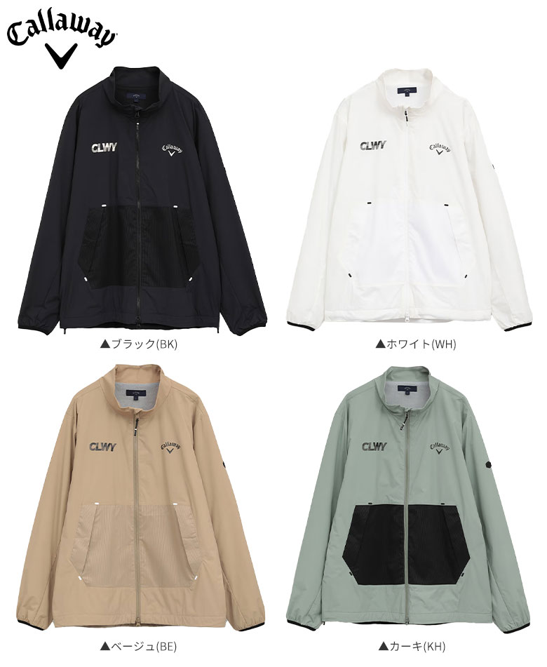 【送料無料】キャロウェイ C25215103 ストレッチミニリッププ フルジップ ブルゾン