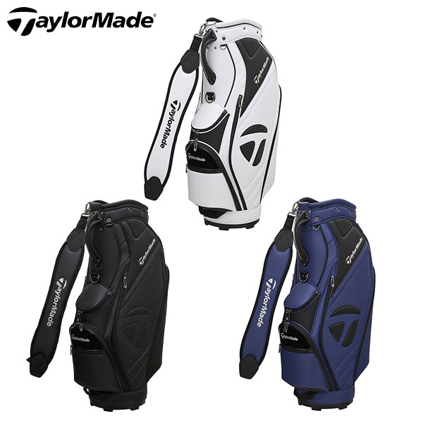 ｜カート ｜5分割 ｜9.5型 ｜合成皮革 ｜ポリエステルこの商品の特徴取り寄せ商品につきましては、通常3-6営業日での出荷が目安となります。仕入れ先の在庫状況により変動致しますので確認後メールにて納期回答させて頂きます。フードカバーが見つからないなどキャディバッグのよくある質問ホワイト※ゴルフボールは付属しません。※ゴルフシューズは付属しません。ブラック※ゴルフボールは付属しません。※ゴルフシューズは付属しません。ネイビー※ゴルフボールは付属しません。※ゴルフシューズは付属しません。ダイナミックなシルエットと存在感のあるメタルTロゴデザイン、シャープな切り替えやステッチワークが スポーティながらも洗練された印象を与えるシリーズ。正面やサイド、背面に配置したポケットで機能性も充実した幅広いゴルファーに満足を与えるキャディバッグです。スペック素材合成皮革,ポリエステルサイズ9.5型,3.2kg,47インチ対応カラーホワイトブラックネイビー口枠5分割特徴成型ハンドル,シューズインポケット※写真はイメージとなります。お使いのモニター設定、お部屋の照明等により実際の商品と色味が異なる場合がございます。発売日：2026年Taylormade ゴルフバッグ