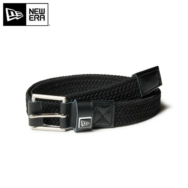 この商品の特徴即日出荷編み込みデザインのストレッチベルト。フリーサイズ。スペック素材ポリプロピレン,ポリウレタン,レザー,亜鉛合金サイズフリーサイズベルト長さ：約95cm（バックル含まず）ベルト幅：約2.8cmカラー ブラック(BLK)※ストレッチ素材の特性上、長さに多少の誤差が生じる場合がございます。発売日：2026年NEW ERA