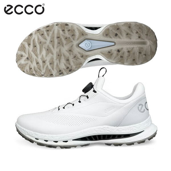 エコー BIOM C5 ボア EG132614 スパイクレス ゴルフシューズ WHITE×WHITE(50874)