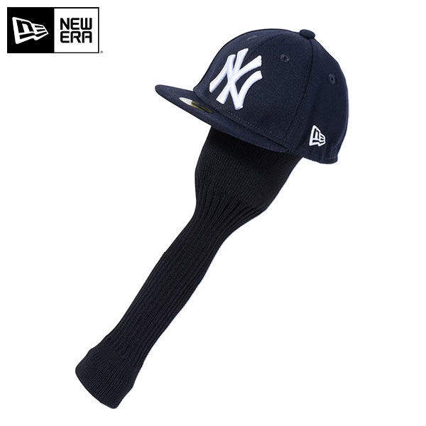 【送料無料】ニューエラゴルフ ニューヨークヤンキース ドライバー用 460cc対応 ヘッドカバー 14518209 ネイビー×ホワイト