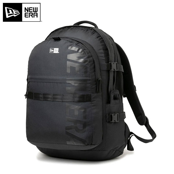 【送料無料】ニューエラ キャリアパック 35L ライトウェイト プリントロゴ バックパック 14521350 リュック ブラック×ブラック リュック