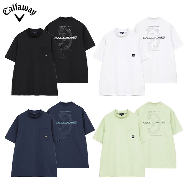 乐天商城 - 【送料無料】キャロウェイゴルフ -3℃裏クールリラックス 半袖 モックネック シャツ C26134120