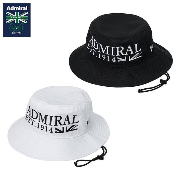 この商品の特徴即日出荷NEW ERA×Admiralのコラボアイテム。ニューエラが独自に開発した軽量ポリエステル素材PROLIGHTを採用し、生地表面には撥水加工を施している。スウェットバンドには抗菌効果のあるMICROERAを使用。ライニングを省いた構造により軽量化と着用時の蒸れ軽減に配慮したアドベンチャーハットで、アイレットは刺繍仕様。あご紐は着脱可能。フロントにはトラッドロゴを配置したハット。スペック素材本体：綿51%,ナイロン49%サイズ頭周り：59cmカラーブラック(10)ホワイト(00)原産国中国発売日：2026年Admiral 帽子
