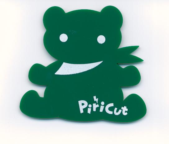 静電気衝撃防止ハイテクラバー　ワンタッチピリカット　『リッピ』（緑）