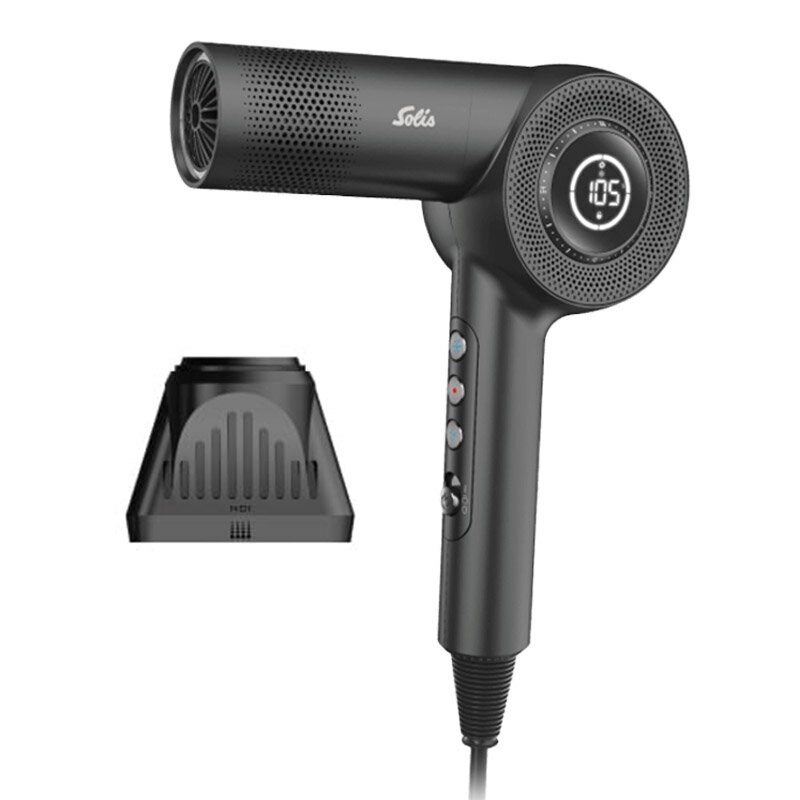 ソリス エアボリューション 330 プロ（ブラック／パールホワイト）ドライヤー ヘアードライヤー ヘアドライヤー コンパクト 軽量 大風量 ハイパワー 速乾 ドライ 軽量 プロ用 業務用 美容室 理容室 床屋 バーバー サロン 美容専売 サロン専売 SD330PW SD330B Solis