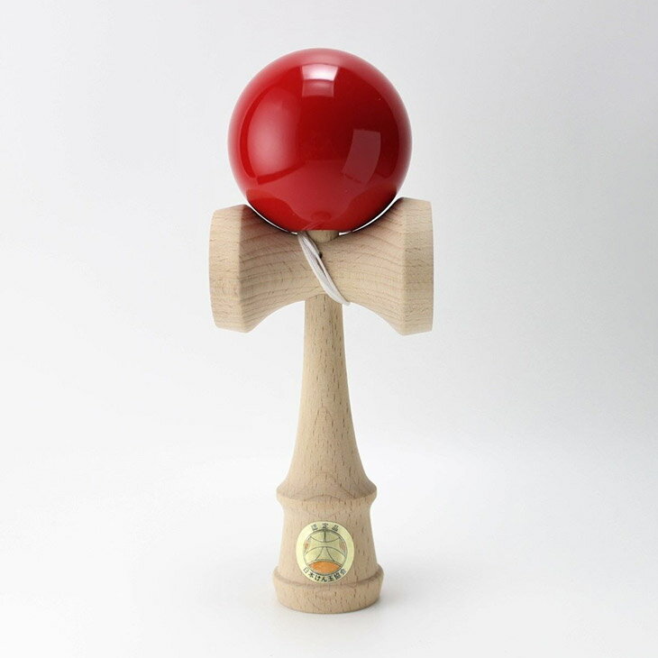 【送料無料！】山形工房 けん玉 大空＜日本けん玉協会認定 競技用けん玉＞【ソリッドカラー 職人仕上げ 国産品 日本製 けんだま ケンダマ けん玉職人 室内遊び 玩具 おもちゃ 学童保育 剣玉 拳玉 剣球 ホビー OZORA KENDAMA A-01 赤 青 緑 黄色 黒 ピンク 水色 木地】 - Image 3