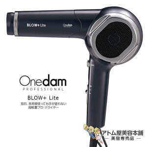 【送料無料！】ワンダム ドライヤー BLOW + Lite ABD-301＜超軽量プロ ドライヤー＞【ヘアドライヤー ヘアードライヤー 軽量 省エネ 業務用 プロ用 プロ仕様 サロン専売 美容専売 サロン 美容室 速乾ドライ Onedam professional】