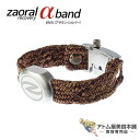 【送料無料!】Zaoral(ザオラル)リカバリーアルファバンド BR/SI(ブラウン/シルバー)B24821 犬 猫 イヌ ネコ ペット αバンド ブレスレット...