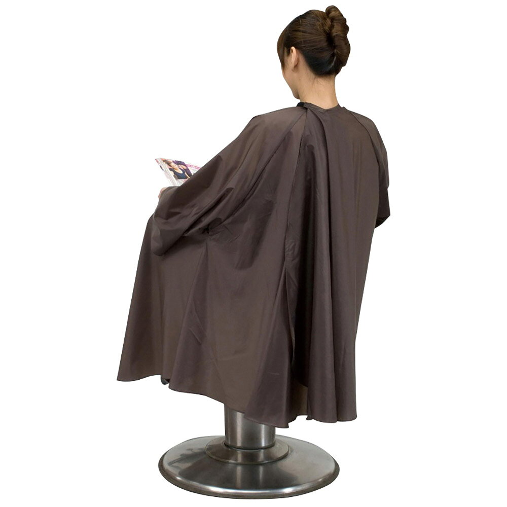 エクセル ワイドヘアダイドレス NO.W7095 ゆったりサイズ パーマ カラー 防水加工 ...