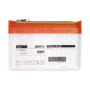 Wrap Pack カードケース オレンジ プチプチ ポーチ