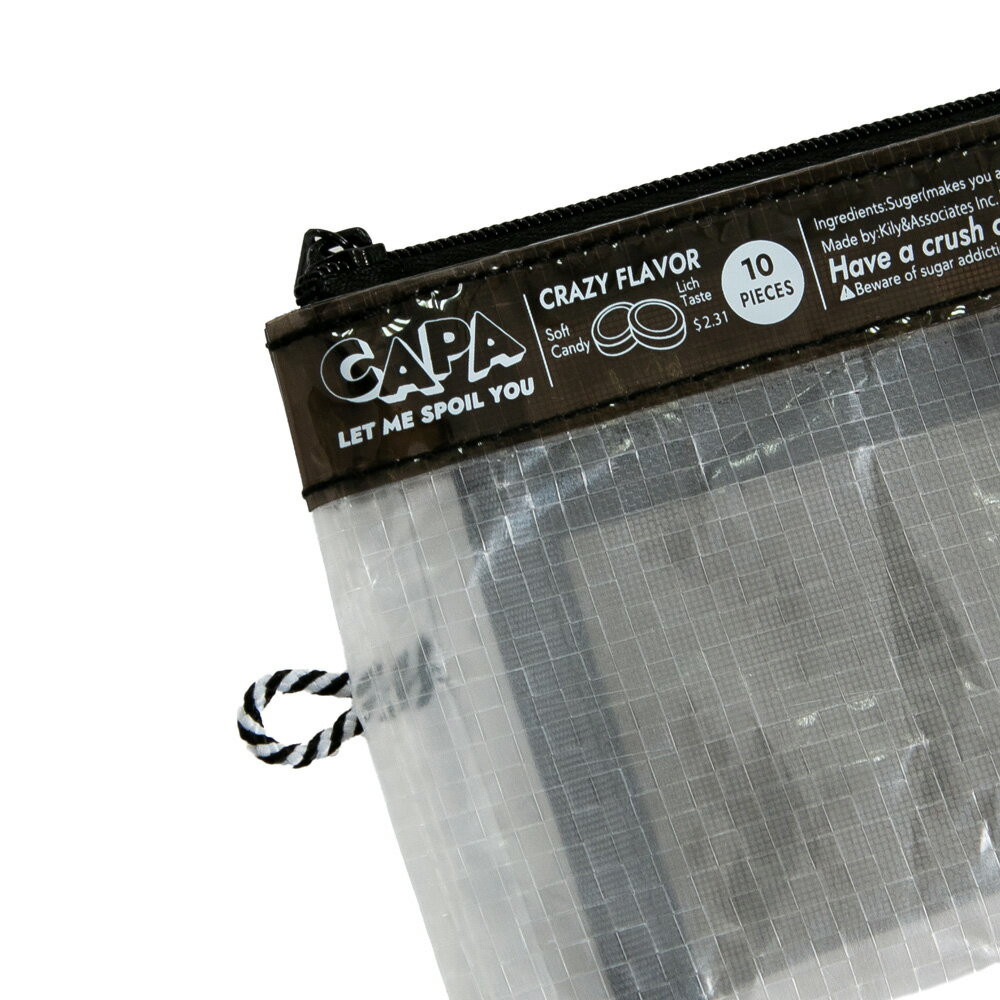 CAPA ペンケース ブラック・ネオングリーン...の紹介画像3