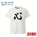 tシャツ 心 女流書家 桃彩 の美麗漢字Tシャツ