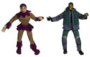 Marvel X-Men the Movie X Mutations Toad Figures (Classic Toad & Movie Toad)