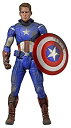 【中古】【輸入品 未使用】Avengers Captain America - Unmasked Battle Damaged - 1/4 Scale Action Figure