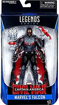 【中古】【輸入品・未使用】Marvel Legends Captain America: Civil War Falcon Exclusive Action Figure 6 Inches