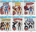 【中古】【輸入品・未使用】Marvel Legends スーパーヒーローズ ヴィンテージ 6インチ フィギュア ウェーブ 1セット