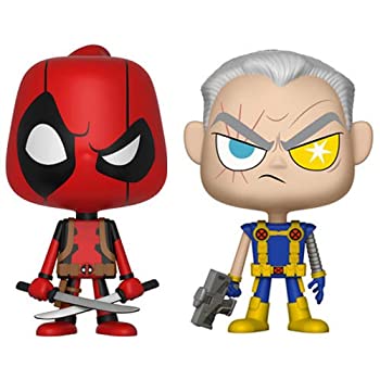 【中古】【輸入品・未使用】Funko - Figurine Marvel - Deadpool & Cable Vynl 2- Pack 10cm - 0889698..