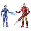 【中古】【輸入品・未使用】Avengers Marvel Endgame Iron Man and Marvel’s Rescue Figure 2-Pack Toy Characters from Marvel Cinematic Universe MCU Movies