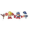 【中古】【輸入品・未使用】(Captain America & Marvel's Falcon) - Playskool Friends Mr. Potato Head Marvel Captain America & Marvel's Falcon