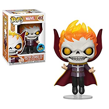 【中古】【輸入品・未使用】Funko Pop Marvel 412 Doctor Strange Ghost Rider (2018 Comikaze Exclusive)
