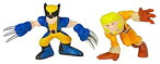 【中古】【輸入品・未使用】Hasbro Marvel Super Hero Squad: Wolverine & Sabertooth