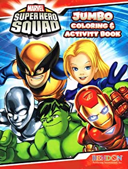 Marvel Super Hero Squad Colouring & Activity Book (Cover Image Varies)