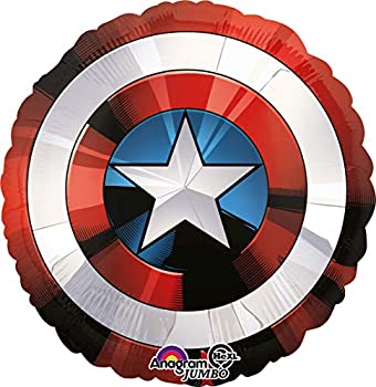 yÁzyAiEgpzAmscan International 3484101 Avengers Shield Foil Balloon