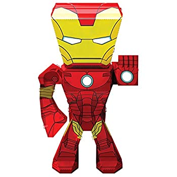 【中古】【輸入品 未使用】Fascinations Metal Earth Legends Iron Man Laser Cut Colour 3D Metal Model Kit