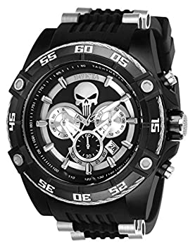 【中古】【輸入品・未使用】Invicta Men's 26859 Marvel Quartz Chronograph Black Dial Watch