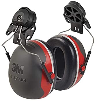 【中古】【輸入品・未使用】3M Peltor X-Series X3P3E Cap-Mount Earmuffs NRR 25 dB One Size Fits Most Black/Red X3P3E (Pack of 1) by 3M