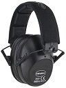 yÁzyAiEgpzTitus Low Profile 34 NRR Earmuffs - Highest NRR Available For Slim Design (Standard Black) by TITUS CSE