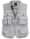 【中古】【輸入品・未使用】Flygo メンズ 夏 アウトドア 作業 サファリ 釣り 旅行 写真ベスト ポケット付き US サイズ: XX-Large カラー: ...