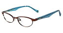 【中古】【輸入品・未使用】LUCKY BRAND Eyeglasses PEPPY Brown 49MM