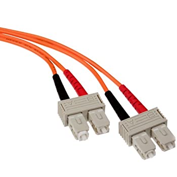 【中古】【輸入品・未使用】Leviton ファイバーパッチコード 62.5/125um マルチモード デュプレックス SC 10 Meters 62DSC-M10 1