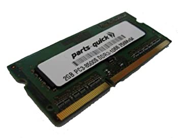 【中古】【輸入品・未使用】parts-quick 2ギガバイトDDR3メモリがゲートウェイLTネットブックLT2802u PC3-8500 204ピン1066MHzのノートパソコンのSODIMMのRAMのためのアップ