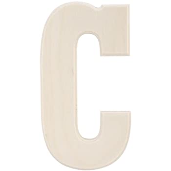 【中古】【輸入品 未使用】MPI Baltic Birch University Font Letters and Numbers 5-Inch Letter C by MPI