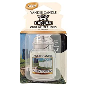 【中古】【輸入品 未使用】Yankee Candle クリーンコットンスモールタンブラー7オンスキャンドル Car Jar Ultimate 1220878