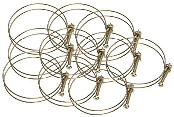 【中古】【輸入品・未使用】Steelex Wire Hose Clamp 2-1/2-Inch 10-Pack by Steelex