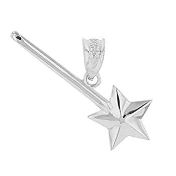 【中古】【輸入品・未使用】Fine 925スターリングシルバーMagic Fairy Wandチャームペンダント 【中古】【輸入品・未使用】Fine 925スターリングシルバーMagic Fairy Wandチャームペンダント