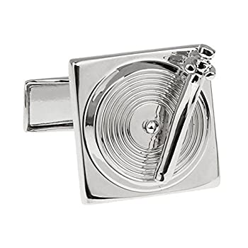 【中古】【輸入品・未使用】(Vカフリンクス)Vcufflinks ビニールレコードプレーヤーカフスカフスボタン