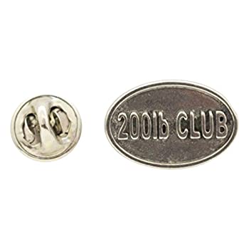 【中古】【輸入品・未使用】クリエイティブピューターデザイン、ピューター200ポンドクラブラペルピンブローチ、アンティーク仕上げ、A844