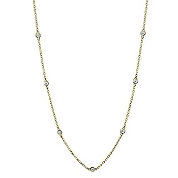 【中古】【輸入品・未使用】GemStar USA スターリングシルバー キュービックジルコニア ステーション 上品なチェーンネックレス 16~24インチ 【中古】【輸入品・未使用】GemStar USA スターリングシルバー キュービックジルコニア ステーション 上品なチェーンネックレス 16~24インチ