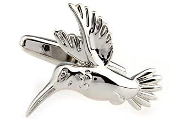 【中古】【輸入品・未使用】mrcuff HummingbirdペアCufflinks in a Presentationギフトボックス&ポリッシュクロス