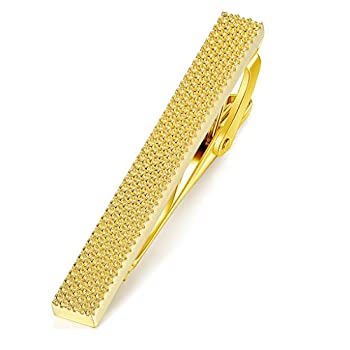 yÁzyAiEgpzHONEY BEAR Men's Tie Clip Bar Normal Size Stainless Steel for Business Wedding Gift5.4cm