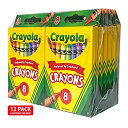【ポイントアップ中！】【中古】【輸入品・未使用未開封】Crayola クレヨン Pack of 12