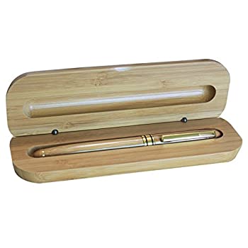 【ポイントアップ中！】【中古】【輸入品・未使用未開封】ancient-gift竹ペンホルダーfor deask (鉛筆ホルダー) with竹Signペンと竹万年筆???アンティーク手作りビジネスギフトのサムネイル
