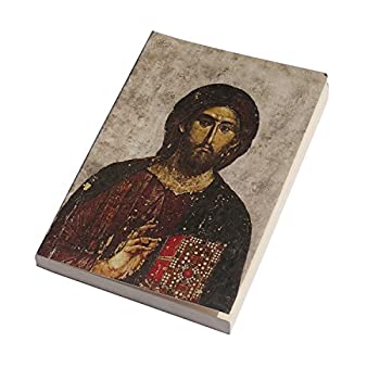 【中古】【輸入品・未使用】ハンドメイドノートブック日記古代Jesusアート、環境に優しい、無酸ハンドメイド紙、フラット、ソフトカバー、a6サイズ開き、125?gsm、140ルール