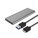 【中古】【輸入品・未使用】M。2?NGFF SATA SSD to USB 3.1?M。2のみ外部エンクロージャb-key toタイプC グレー(2)